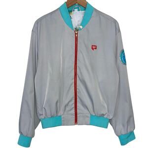 Walgreens x Miriam Budet Jennifer Lopez ARod Collab Bomber Jacket Size XS